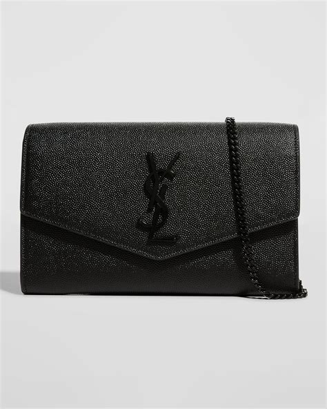 uptown chain wallet ysl|saint laurent uptown chain wallet.